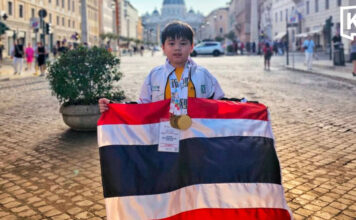 Nine-year-old Thai boy wins two world coding titles in Rome Nine-year-old Thai boy wins two world coding titles in Rome