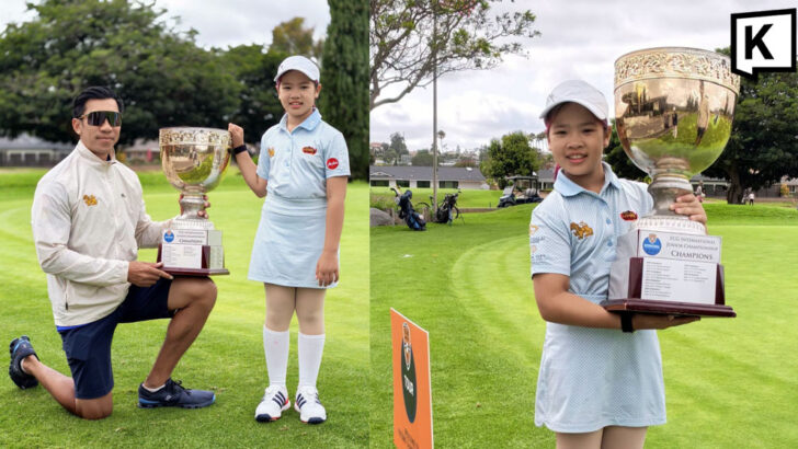 Paradorn’s daughter wins US junior golf title in under-8s
