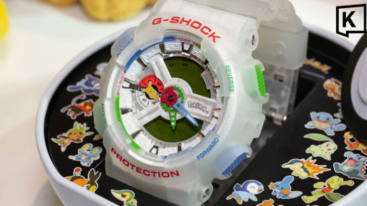 G-SHOCK unveils Pokémon 30th anniversary watch with lottery sales