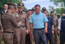 Anutin vows no leniency for suspects in Chonburi killings of five