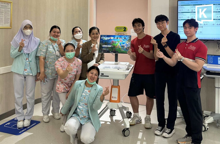 Hermitcraft charity brings Thailand’s first hospital gaming “Go-Kart”