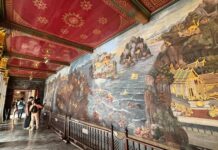 Wat Phra Kaew’s Ramakien murals: A masterpiece wrapped around Bangkok’s sacred temple