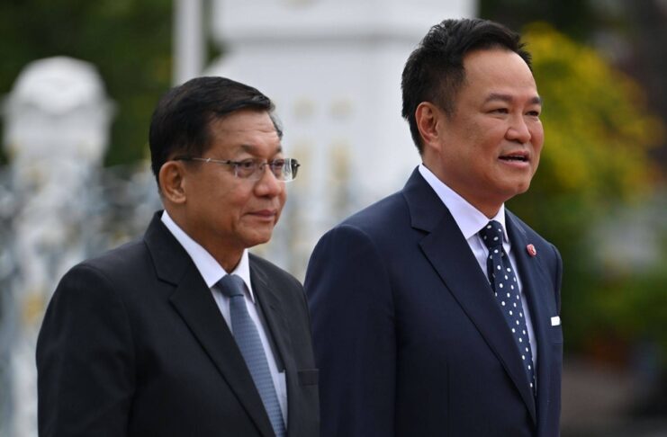 Thai PM welcomes Myanmar’s Min Aung Hlaing amid criticism