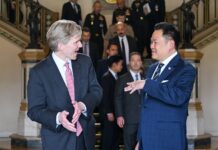 Thai PM says defense ties with US won’t be used to negotiate tariffs