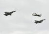 PM Anutin flies his own jet to Korat, escorted by 3 F-16s