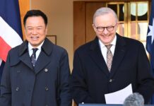 Anutin, Albanese agree to deepen Thailand-Australia strategic ties