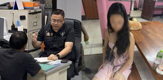 Two arrested after Chinese woman allegedly abducted and bound in Kamphaeng Phet