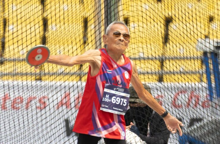 Age 107, two golds: Thai athlete breaks world record