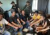 Sa Kaeo police bust Thai-Cambodian drug party