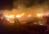 Wildfire in Indonesian national park grows
