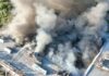Russian drones kill 15 people at a shopping mall in a central Ukrainian city, officials say