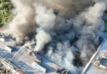 Russian drones kill 15 people at a shopping mall in a central Ukrainian city, officials say