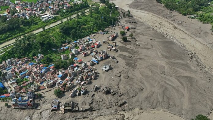 APTOPIX Nepal Flash floods