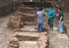 Archaeologists uncover ancient layers beneath Korat city wall Archaeologists uncover ancient layers beneath Korat city wall