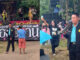 Assistant village headman goes viral for carrying a giant cleaver at concert Assistant village headman goes viral for carrying a giant cleaver at concert