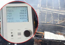 Bangkok governor warns of PM2.5 after Khlong Thom fire Bangkok governor warns of PM2.5 after Khlong Thom fire