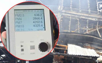 Bangkok governor warns of PM2.5 after Khlong Thom fire Bangkok governor warns of PM2.5 after Khlong Thom fire