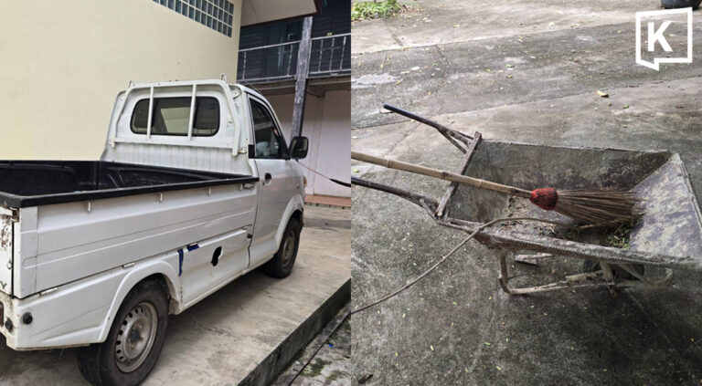 Buriram monks brawl after argument over temple pickup truck 2