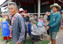 Doraemon replaces real cat in Thai rain ritual Doraemon replaces real cat in Thai rain ritual
