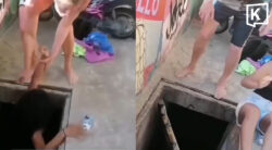 Foreign tourist falls into drain in Phuket's Kata area