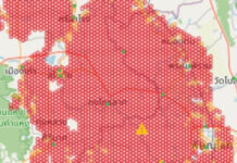 GISTDA warns of flood risks across 3,900 sq km in North GISTDA warns of flood risks across 3,900 sq km in North