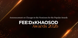 Announcement on Changes to the Nominees for the Popular Awards FEED x KHAOSOD AWARDS