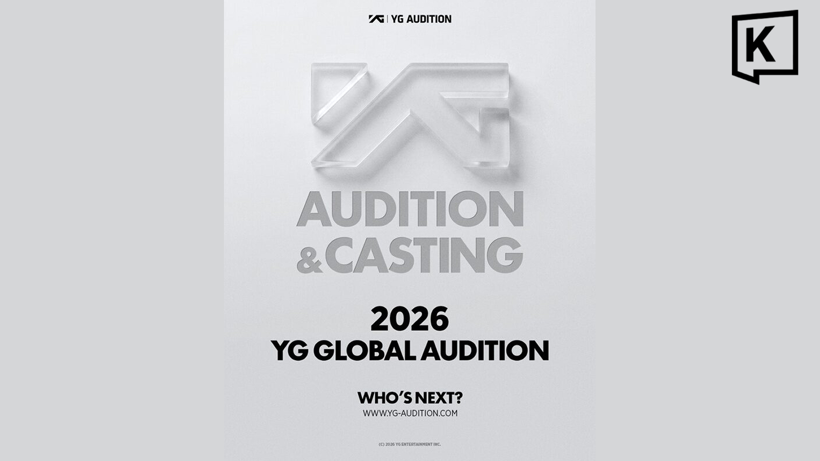 Auditions K-pop à Bangkok en novembre
