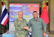 Thailand, China launch Falcon Strike 2026 air force exercise