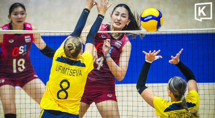 Thailand women’s volleyball team beat Kazakhstan 3-1
