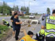 Two monks injured as pickup crashes into their truck at U-turn Two monks injured as pickup crashes into their truck at U-turn