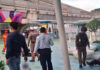 Two rival student groups clash on Bangkok skywalk, leaving four injured