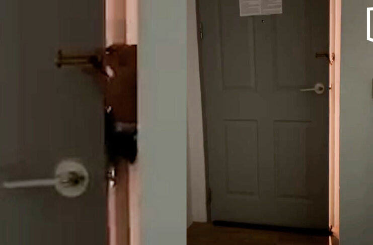 Woman terrified after hotel guest tries to enter her room at 4 in the morning Woman terrified after hotel guest tries to enter her room at 4 in the morning