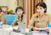 Municipal meeting photo goes viral after official’s glamorous look steals spotlight