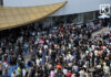 Crowds rally at Bangkok Art and Culture Centre ahead of EC ruling in Senate collusion case