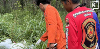 100kg of pork bones and meat dumped in Buriram forest