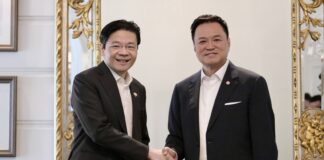Anutin, Lawrence Wong agree to deepen Thailand-Singapore strategic partnership