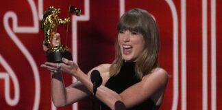 Taylor Swift becomes most-awarded artist in MTV VMAs history, dedicates top prize to Dolly Parton