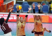 Thailand sweep Indonesia to reach Asian Games volleyball semi-finals