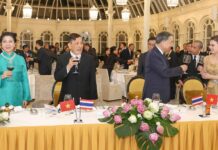 Thai King attends official dinner at Hanoi’s historic Tonkin Palace