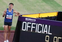 Puripol storms into Asian Games 100m semis with 9.95