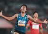 Puripol wins Thailand’s first Asian Games 100m gold in 48 years