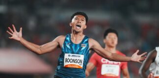 Puripol wins Thailand’s first Asian Games 100m gold in 48 years