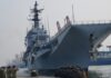 Indonesia welcomes its first aircraft carrier, prompting debate over cost and military ambitions