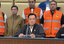 Anutin vows faster flood relief after returning to Thailand Anutin vows faster flood relief after returning to Thailand