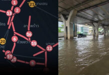 Bangkok warns motorists to avoid 31 flooded roads Bangkok warns motorists to avoid 31 flooded roads