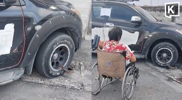 Chonburi Hospital explains controversy over locked disabled patient's car