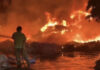 Fire breaks out at recycling warehouse in Ayutthaya overnight Fire breaks out at recycling warehouse in Ayutthaya overnight
