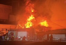 Makkasan community fire destroys 15 homes; one person found dead