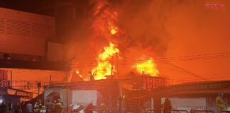 Makkasan community fire destroys 15 homes; one person found dead