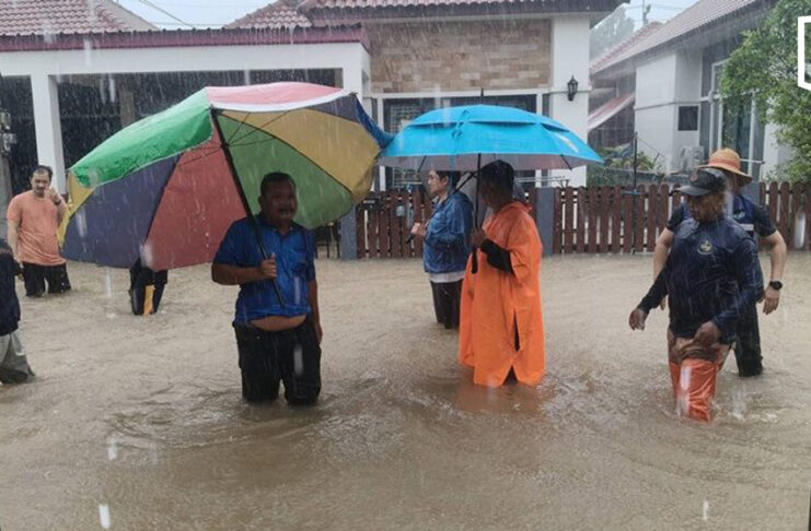 Flash floods from Khao Yai swamp four Prachin Buri districts Flash floods from Khao Yai swamp four Prachin Buri districts